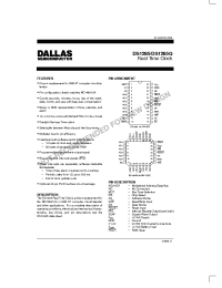 Datasheet DS1285 manufacturer Dallas
