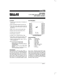 Datasheet DS1350W manufacturer Dallas