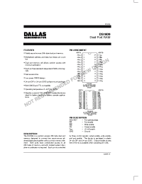 Datasheet DS1609 manufacturer Dallas