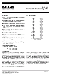 Datasheet DS1643-120 производства Dallas