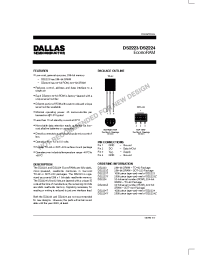 Datasheet DS2223Z manufacturer Dallas