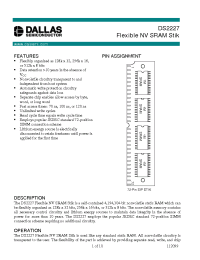 Datasheet DS2227-120 производства Dallas