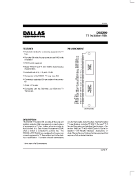 Datasheet DS2290 производства Dallas