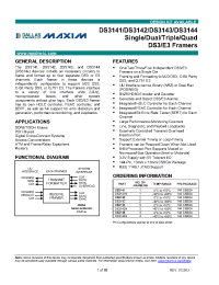 Datasheet DS3142 производства Dallas