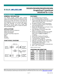Datasheet DS3253N производства Dallas