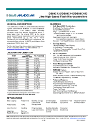 Datasheet DS89C430 manufacturer Dallas