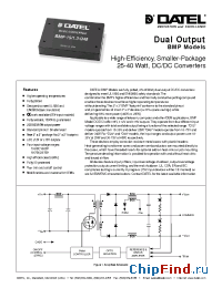 Datasheet BMP-12/1.65-D24 manufacturer Datel