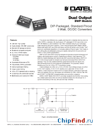 Datasheet BWP-12/105-D5 manufacturer Datel