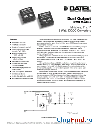 Datasheet BWR-12/210-D48 manufacturer Datel