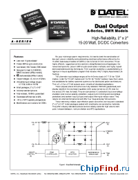 Datasheet BWR-12/625-D5A manufacturer Datel