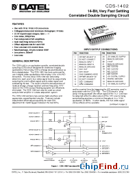 Datasheet CDS-1402MC manufacturer Datel