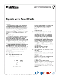 Datasheet DMS-AN12 manufacturer Datel