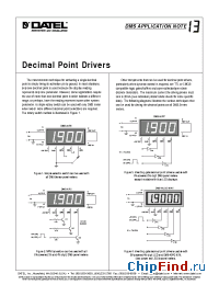 Datasheet DMS-AN13 manufacturer Datel