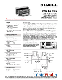 Datasheet DMS-EB-RMS manufacturer Datel