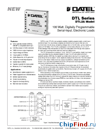 Datasheet DTL2A manufacturer Datel