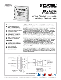 Datasheet DTL2A-LC manufacturer Datel