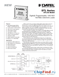 Datasheet DTL4A manufacturer Datel