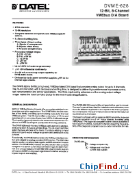 Datasheet DVME-628 manufacturer Datel