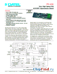 Datasheet PC-430B manufacturer Datel