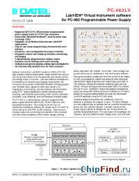 Datasheet PC-462LV manufacturer Datel