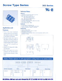 Datasheet 303-021-1602-0000 manufacturer DB Lectro