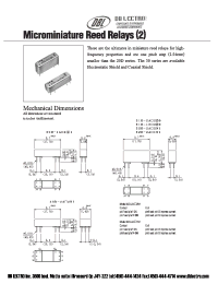 Datasheet 31D-1A32D0 manufacturer DB Lectro