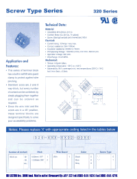 Datasheet 320-022-1602-0000 manufacturer DB Lectro