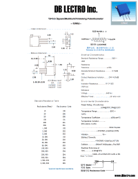 Datasheet 3296Z100 manufacturer DB Lectro