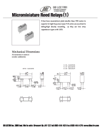 Datasheet 40R-1A12N1 manufacturer DB Lectro