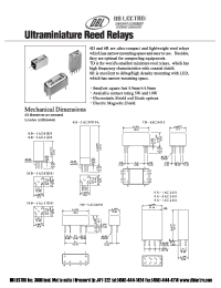 Datasheet 6R-1A10D0L manufacturer DB Lectro