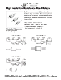 Datasheet 95D-3A24N4-60 manufacturer DB Lectro