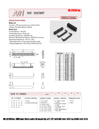 Datasheet A0106BTA2 manufacturer DB Lectro