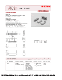 Datasheet A01A10AGB2 manufacturer DB Lectro