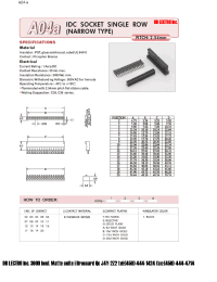 Datasheet A04A10BT1 manufacturer DB Lectro