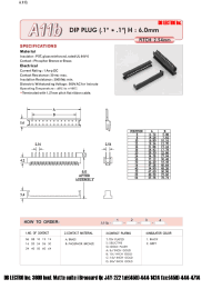 Datasheet A11B06BS2 manufacturer DB Lectro