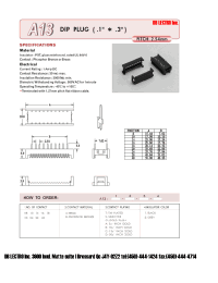 Datasheet A1310BG1 manufacturer DB Lectro