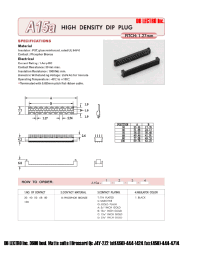 Datasheet A15A100BA1 manufacturer DB Lectro