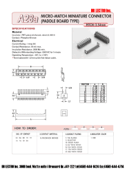 Datasheet A28A04BS1 manufacturer DB Lectro