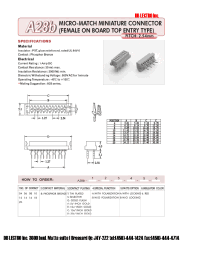 Datasheet A28B06BSBA6 manufacturer DB Lectro