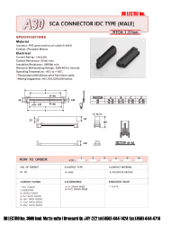 Datasheet A3080MBCA1 manufacturer DB Lectro