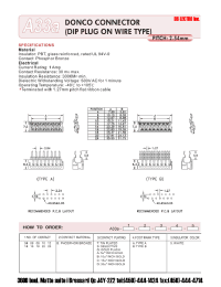 Datasheet A33A06BTA5 manufacturer DB Lectro