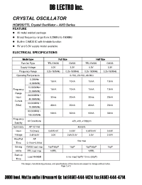 Datasheet AXO15012.000E manufacturer DB Lectro