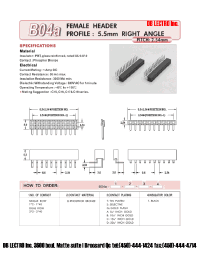 Datasheet B04A140BS1 manufacturer DB Lectro