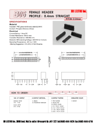 Datasheet B06143BA1 manufacturer DB Lectro
