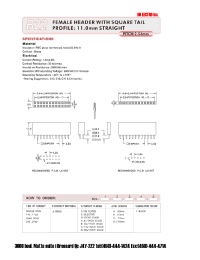 Datasheet B2222ATA1 manufacturer DB Lectro