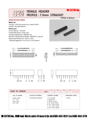 Datasheet B2622BS1 manufacturer DB Lectro