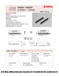 Datasheet B2825BSBBB1 manufacturer DB Lectro