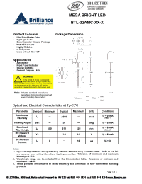 Datasheet BTL-32AMC-A5-P manufacturer DB Lectro