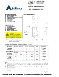 Datasheet BTL-35AMDS-A4-J manufacturer DB Lectro