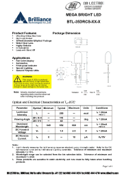 Datasheet BTL-35DRCS-XX-I manufacturer DB Lectro